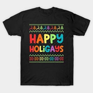 Gay Christmas  LGBT  Holigays Party T-Shirt